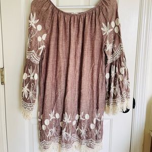 Long shirt could use as dress